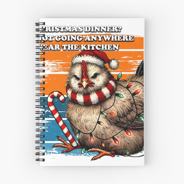 Item preview, Funny Grumpy Christmas Chicken Vintage  designed and sold by KelvinBlaze.