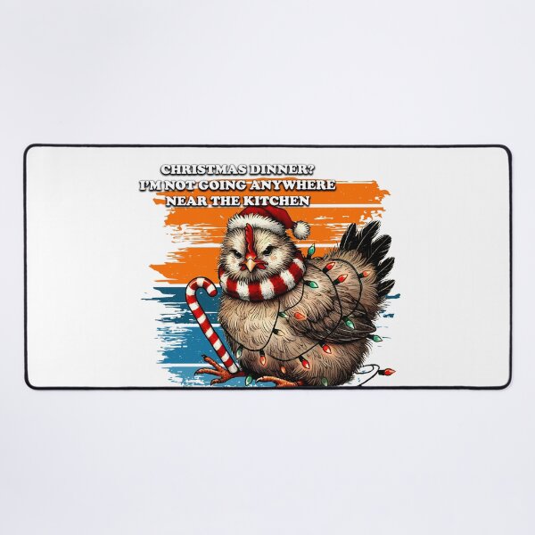 Item preview, Funny Grumpy Christmas Chicken Vintage  designed and sold by KelvinBlaze.