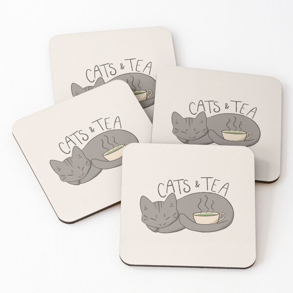 Item preview, Cats and Tea designed and sold by ninasafranski.