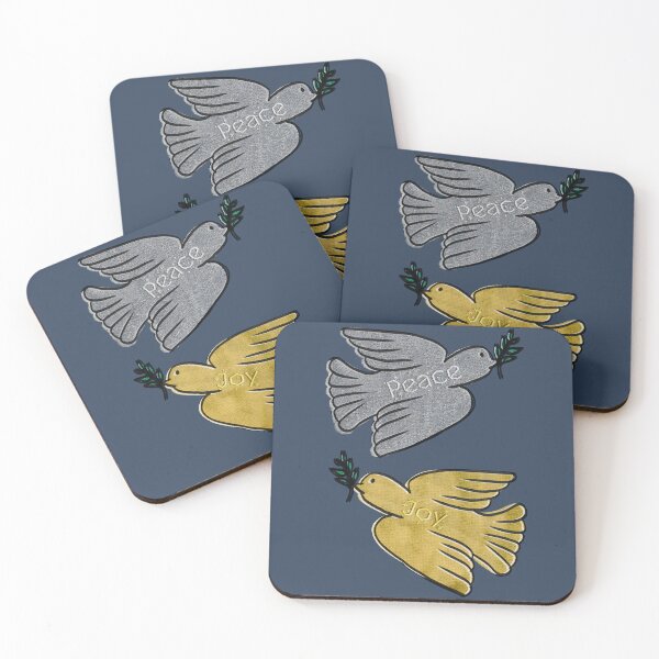 Item preview, Peace and Joy Doves designed and sold by AdriaCaps Art & Design.