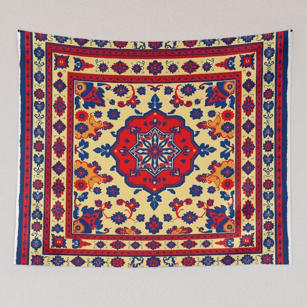 Artikelvorschau, Afghanistan-Teppichdruck aus dem 17. Jahrhundert entworfen und verkauft von svarupa.