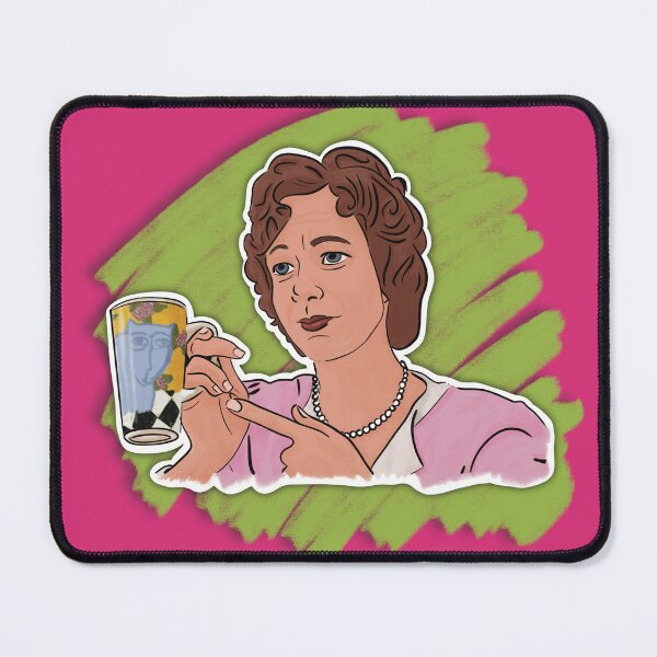Item preview, Ms. Perky from 10 Things I Hate About You - Funny Cartoon with Cat Mug Scene designed and sold by PricklyBearArt.