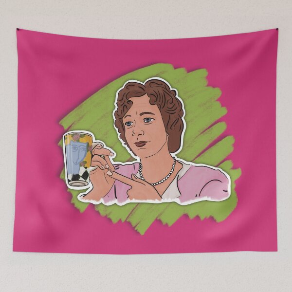 Item preview, Ms. Perky from 10 Things I Hate About You - Funny Cartoon with Cat Mug Scene designed and sold by PricklyBearArt.