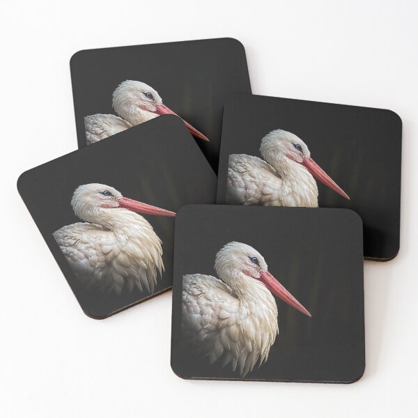 Item preview, Portrait of a Stork designed and sold by Kolmas-Paiva.