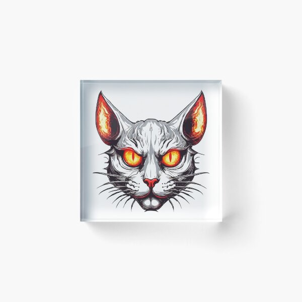 Item preview, Hellish Laser Vision Cat 8 designed and sold by Tom-Johnson.