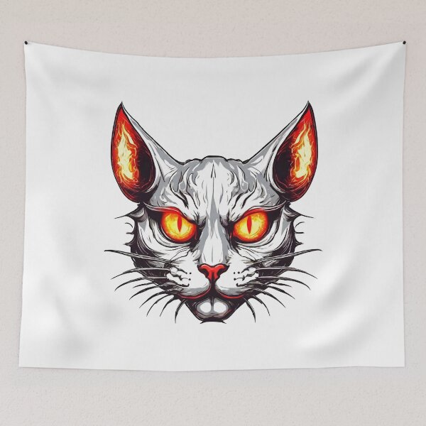 Item preview, Hellish Laser Vision Cat 8 designed and sold by Tom-Johnson.