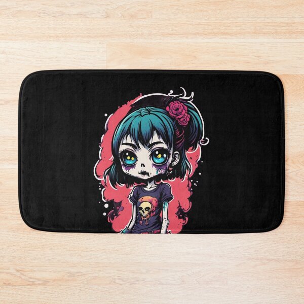Item preview, Beatnik Zombie Girl, Kawaii Anime, Unique Character designed and sold by Burn-Ego.