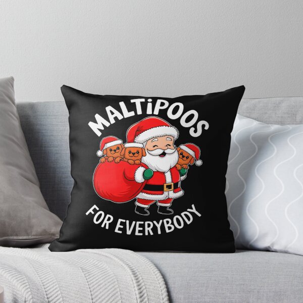 Item preview, Maltipoo For Everybody Christmas Santa designed and sold by rafaeltto.