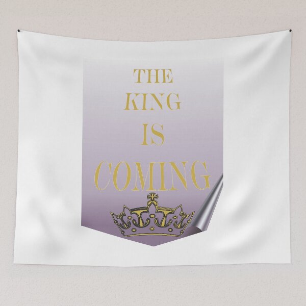Item preview, The King is Coming, Turn the Page designed and sold by TerScott.