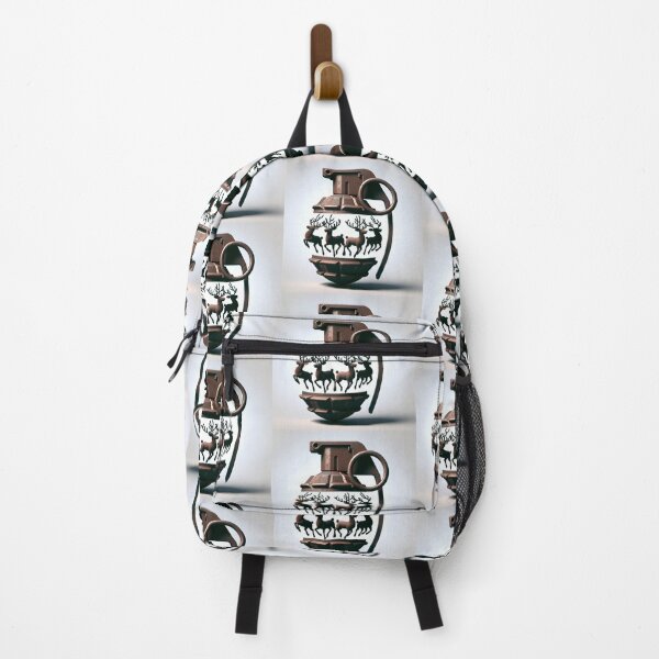 Item preview, Christmas Army Grenade With Reindeer designed and sold by DSoriaDesign.