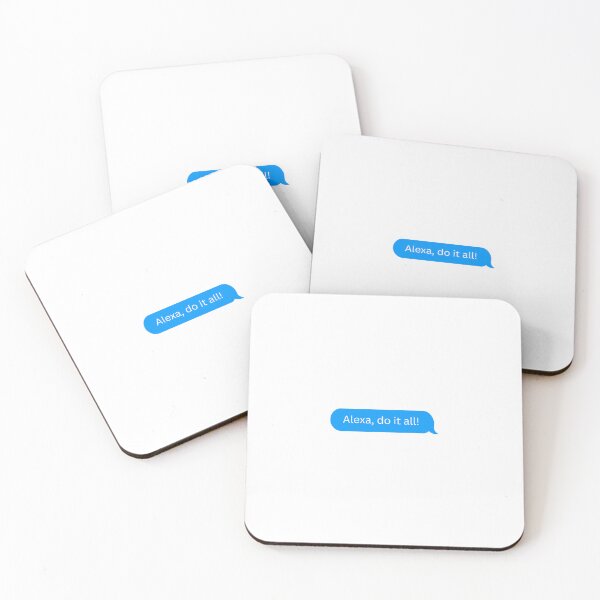 Item preview, Alexa, do it all! Small iMessage bubble  designed and sold by HadleyCruz.