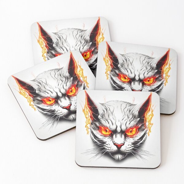 Item preview, Hellish Laser Vision Cat 10 designed and sold by Tom-Johnson.