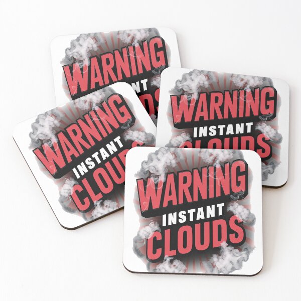 Item preview, Warning: May Cause Instant Clouds designed and sold by Thompika.