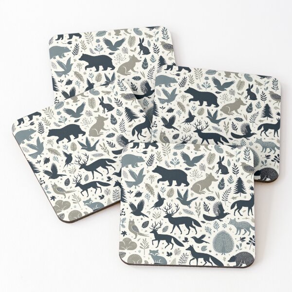 Item preview, Forest Fauna Pattern designed and sold by Haji  Kamora.