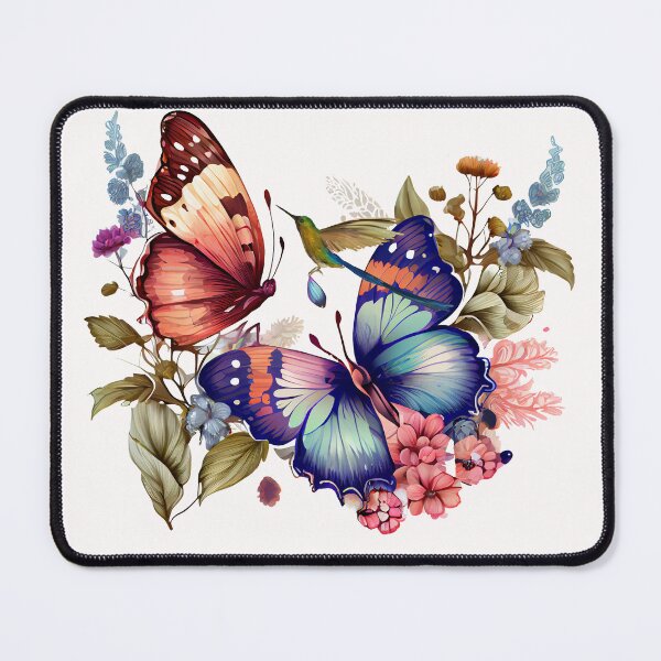 Item preview, Butterflies With Bird designed and sold by AmazingBeth.