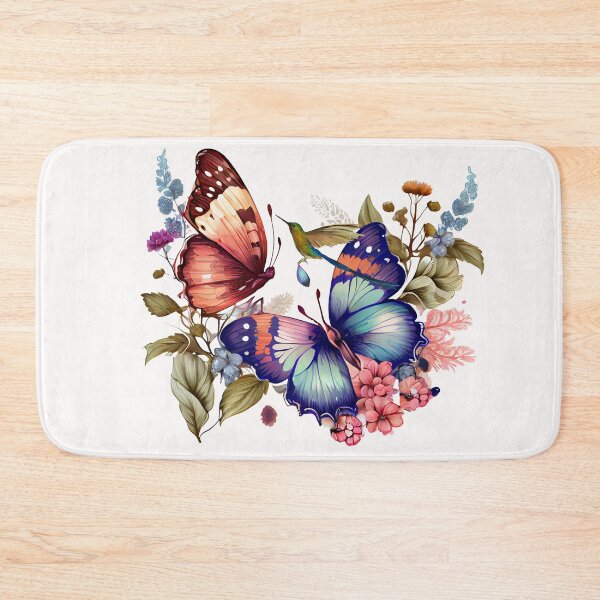 Item preview, Butterflies With Bird designed and sold by AmazingBeth.