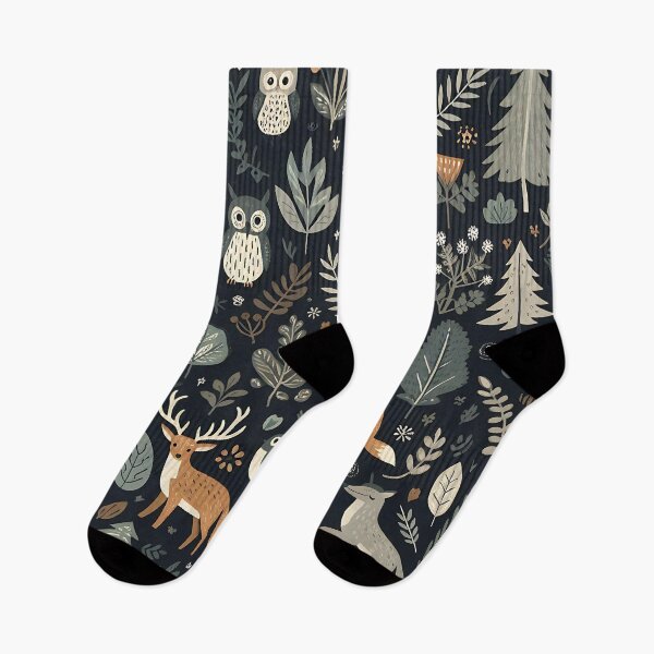 Item preview, Forest Fauna Pattern designed and sold by Haji  Kamora.