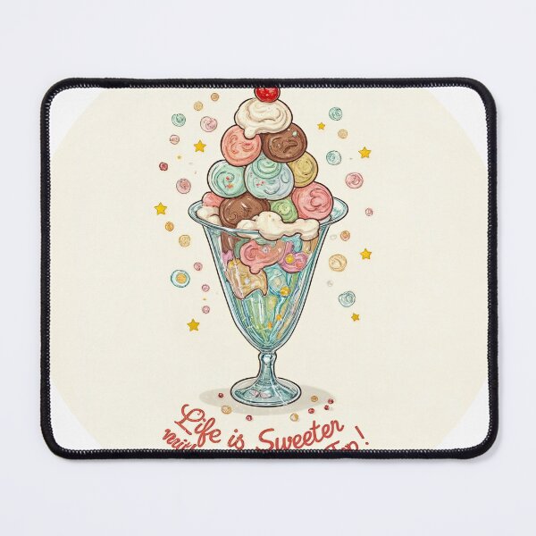 Item preview, T-Shirt Design Trending: NATIONAL SUNDAE DAY designed and sold by ForeverPrintsOK.