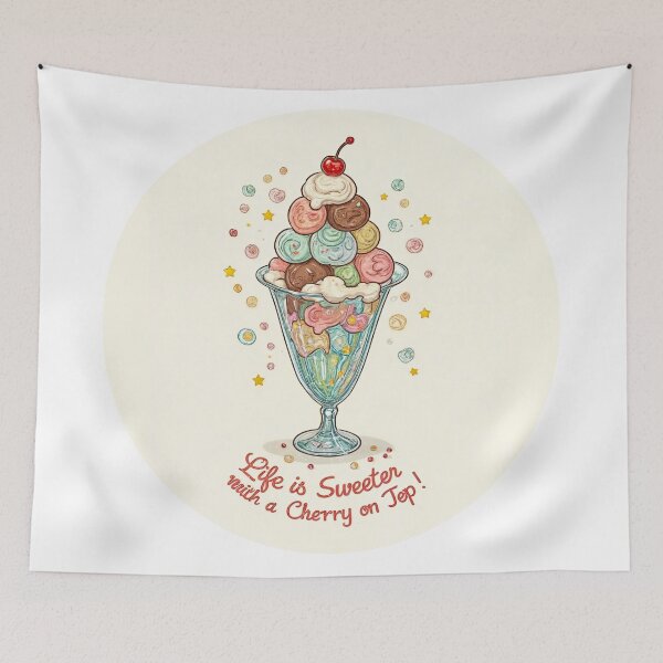 Item preview, T-Shirt Design Trending: NATIONAL SUNDAE DAY designed and sold by ForeverPrintsOK.