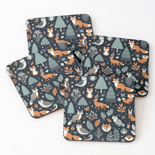 Item preview, Forest Fauna Pattern designed and sold by Haji  Kamora.