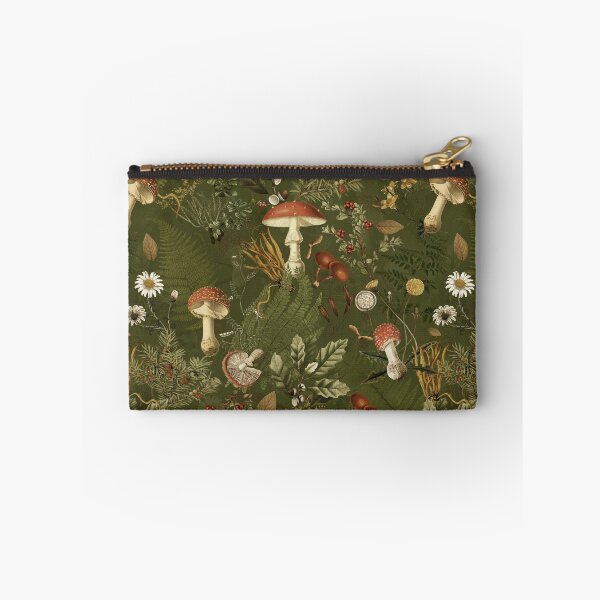 Item preview, Sage Green Mystic Vintage Autumn Mushroom Forest Pattern Nightgarden designed and sold by UtArt.