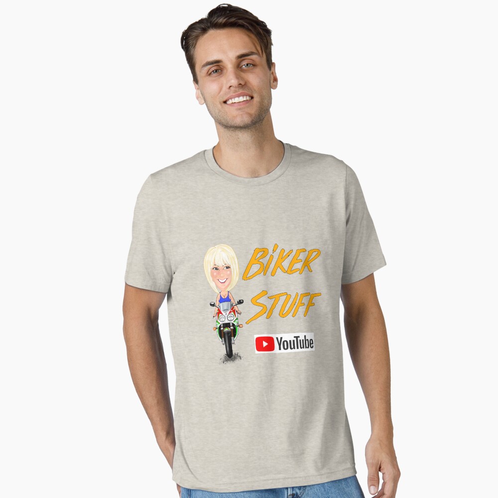 Item preview, Essential T-Shirt designed and sold by BikerStuff.