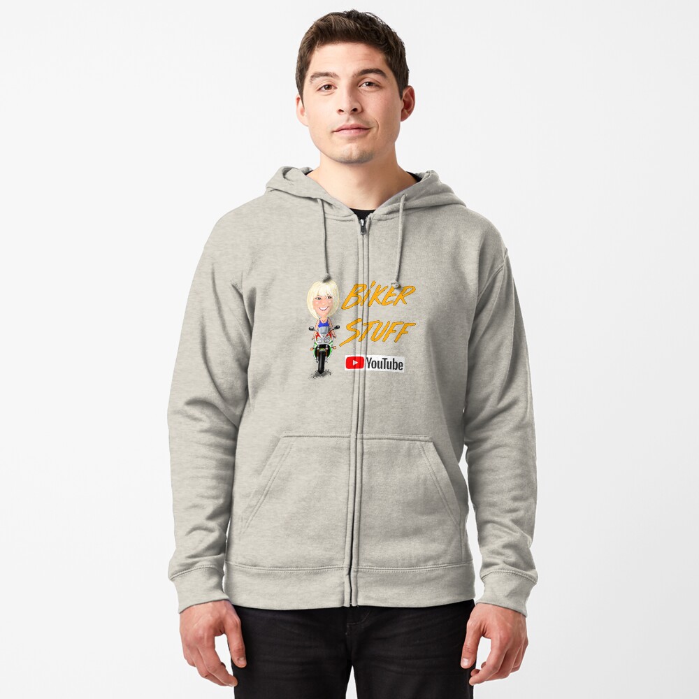 Item preview, Zipped Hoodie designed and sold by BikerStuff.