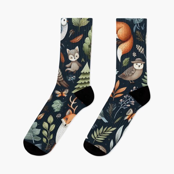 Item preview, Forest Fauna Pattern designed and sold by Haji  Kamora.