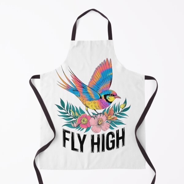 Item preview, Multicolored Bird - Fly High - Freedom and Nature designed and sold by ObjCrea123.