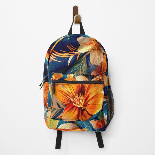 Item preview, Orange Flowers Everywhere designed and sold by Store With Cool Stuff.