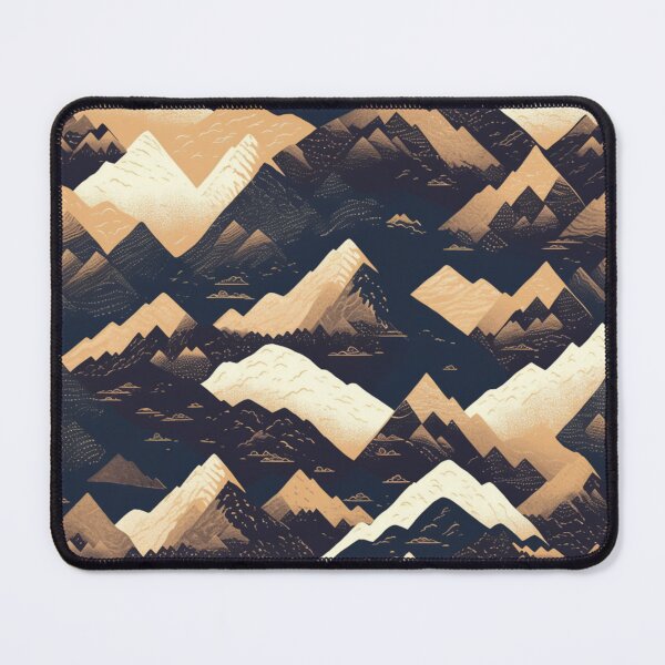 Item preview, Abstract Mountains Design designed and sold by NicolasGlowArt.
