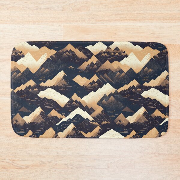 Item preview, Abstract Mountains Design designed and sold by NicolasGlowArt.