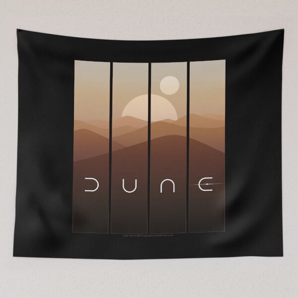 Item preview, Dune Movie Arrakis Landscape Panels designed and sold by chrisjamesflow.