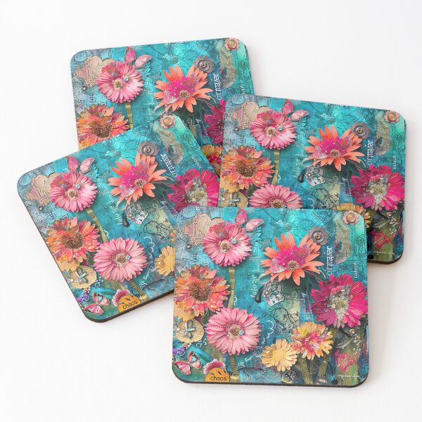 Item preview, Organized Chaos: Vibrant Mixed Media Collage designed and sold by BeautyPulse.