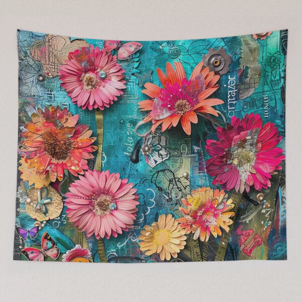 Item preview, Organized Chaos: Vibrant Mixed Media Collage designed and sold by BeautyPulse.
