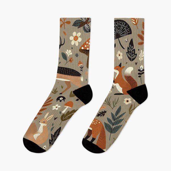 Item preview, Forest Fauna Pattern designed and sold by Haji  Kamora.
