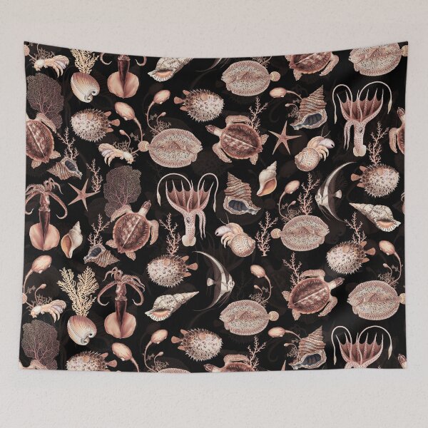 Item preview,  Oceania Sepia Black Nightgarden designed and sold by UtArt.