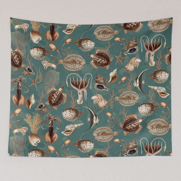 Item preview, Oceania Teal designed and sold by UtArt.