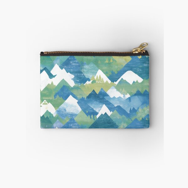 Item preview, Abstract Green Mountains designed and sold by NicolasGlowArt.