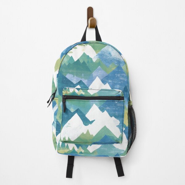 Item preview, Abstract Green Mountains designed and sold by NicolasGlowArt.