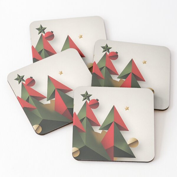 Item preview, Christmas tree modern abstract designed and sold by Allegria-Oschen.