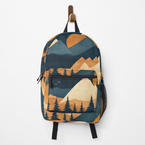 Item preview, Abstract Sunrise Mountains designed and sold by NicolasGlowArt.