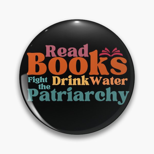 Item preview, Read Books, Fight the Patriarchy designed and sold by TheBookBarista.