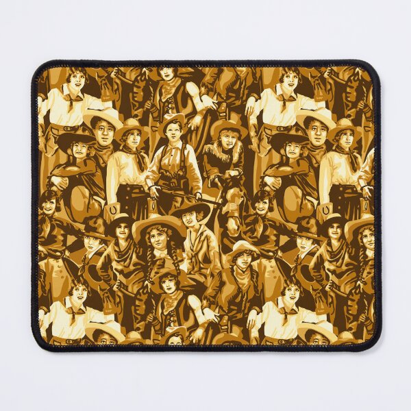 Item preview, Old West Cowgirls All-Over Print designed and sold by Unhinged Heather.