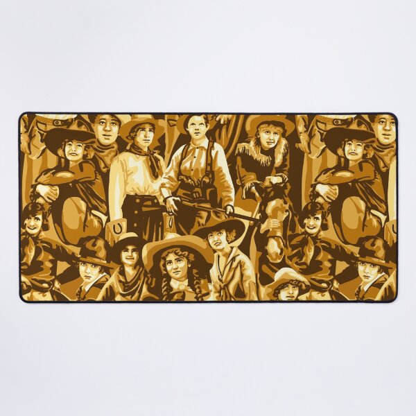 Item preview, Old West Cowgirls All-Over Print designed and sold by Unhinged Heather.