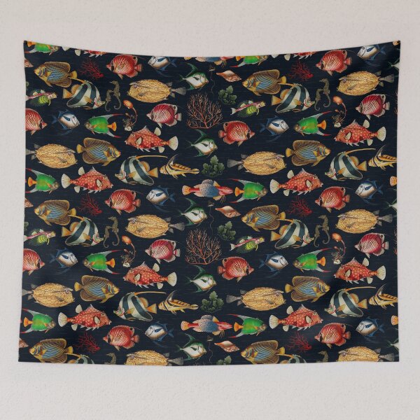 Item preview, Oceania Black Nightgarden designed and sold by UtArt.