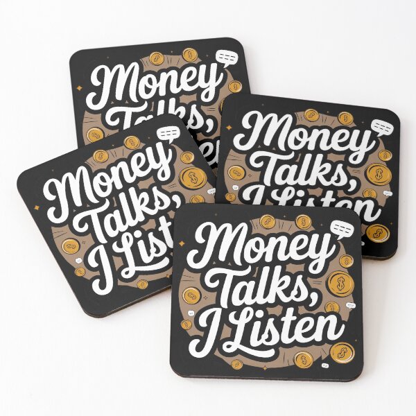 Item preview, Money Talks, I Listen designed and sold by Situstshirts.