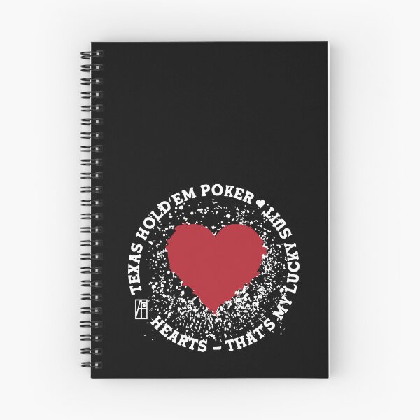 Item preview, GAME - POKER - TEXAS HOLDEM - Hearts - That's my lucky suit - 3 designed and sold by ArtProjectShop.