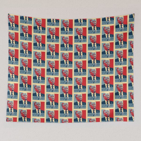 Item preview, Make America Great Again Donald Trump Hope 47th President Poster  designed and sold by Lindseyideishi.