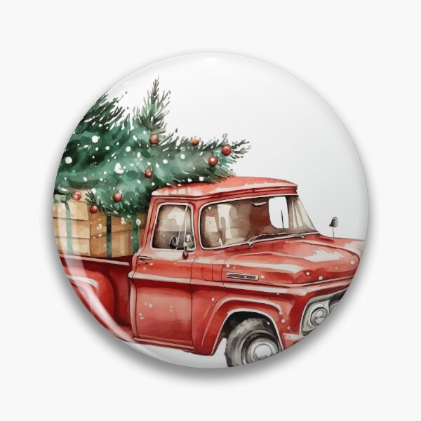 Item preview, Red truck christmas  designed and sold by carriecamp.